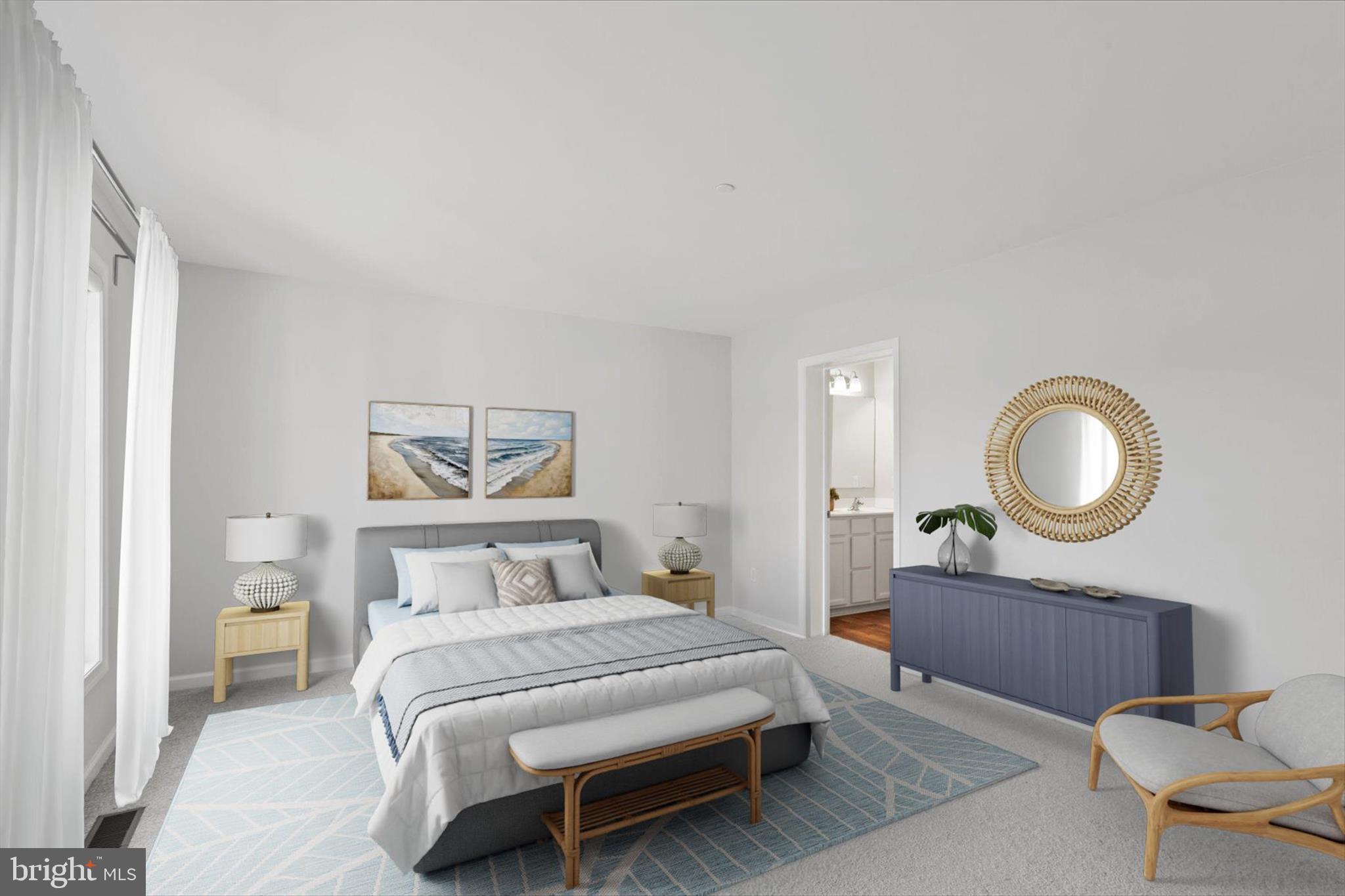 9162 Peerless Road Bishopville, MD 21813 - Photo 16 of 31 Primary Bedroom/Staged Virtually