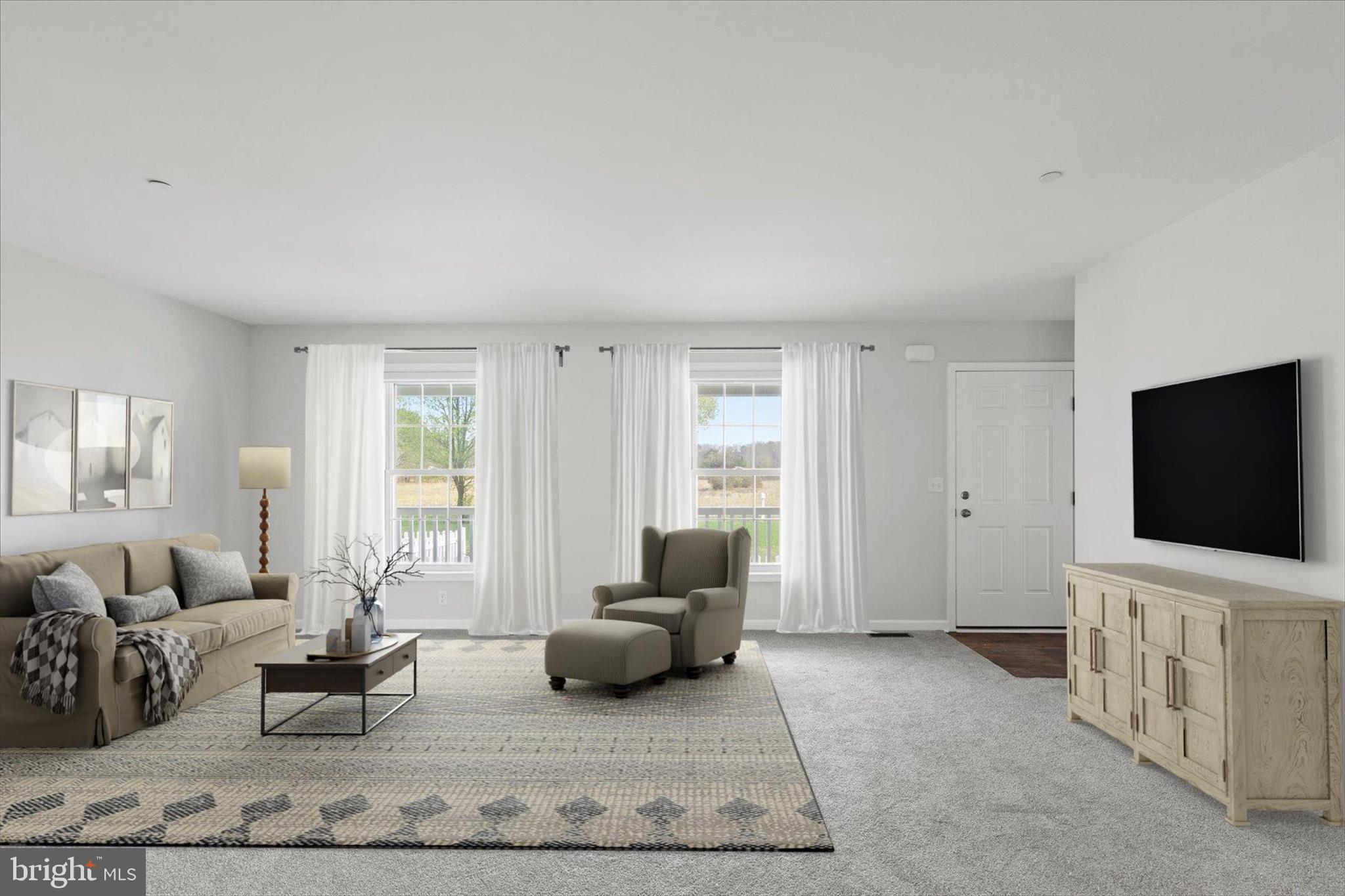 9162 Peerless Road Bishopville, MD 21813 - Photo 5 of 31 Living Room/ Staged Virtually