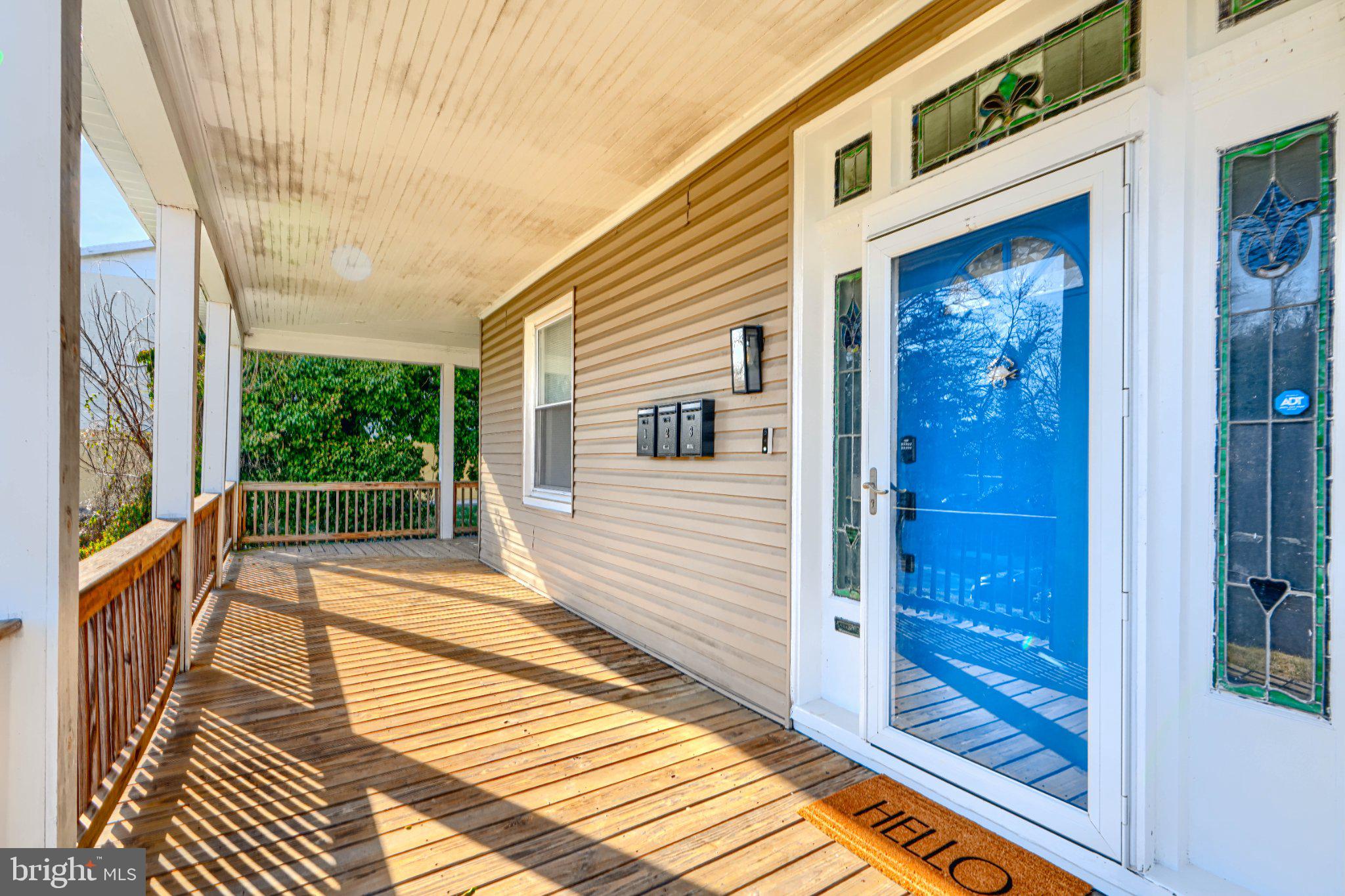 3414 Alto Road, Unit 1 Baltimore, MD 21216 - Photo 2 of 18 Charming entryway with inviting porch.