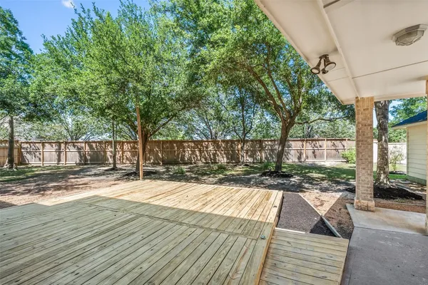 a house with trees in front of it