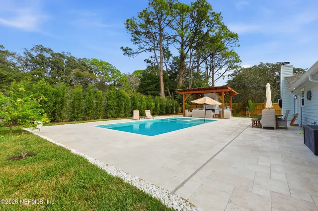 a view of a street with houses