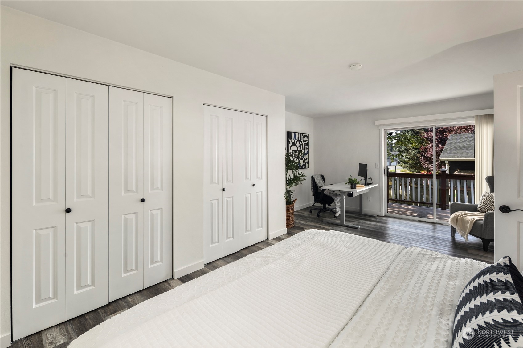 19404 4th Drive Southeast Bothell, WA 98012 - Photo 16 of 33 a bedroom with furniture and a wooden floor