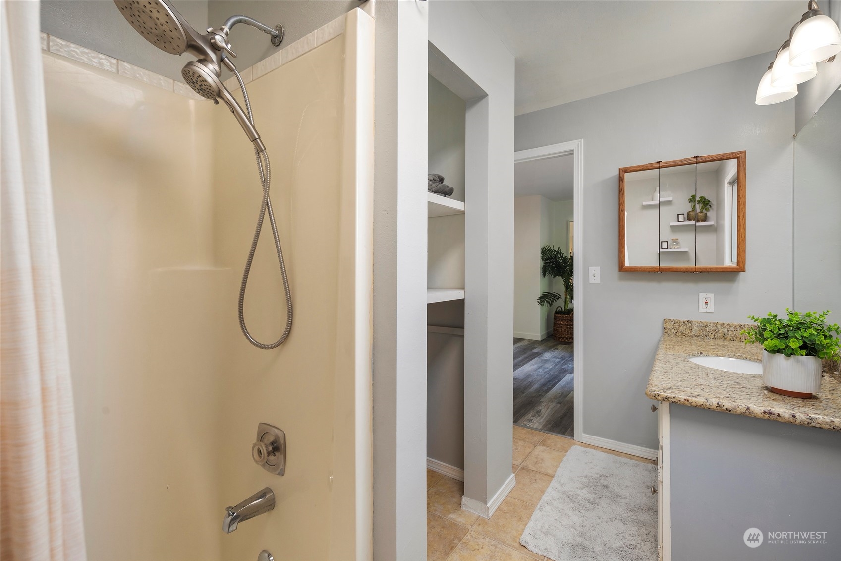 19404 4th Drive Southeast Bothell, WA 98012 - Photo 20 of 33 a bathroom with a shower and a glass door