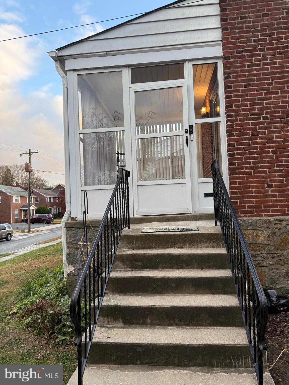 250 East Avon Road Brookhaven, PA 19015 - Photo 3 of 61 a view of entryway with wooden floor and a front door