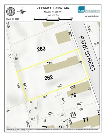 $130,000 | 21 Park Street, Athol, MA 01331