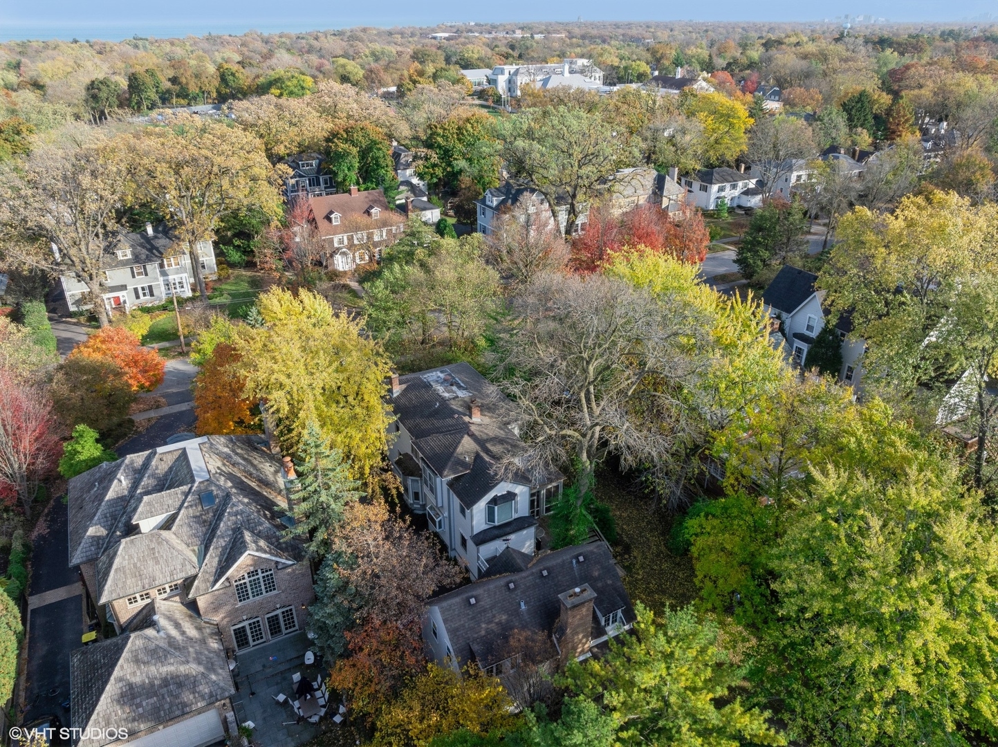 326 Ridge Avenue Winnetka, IL 60093 - Photo 3 of 36 an aerial view of residential house with green space