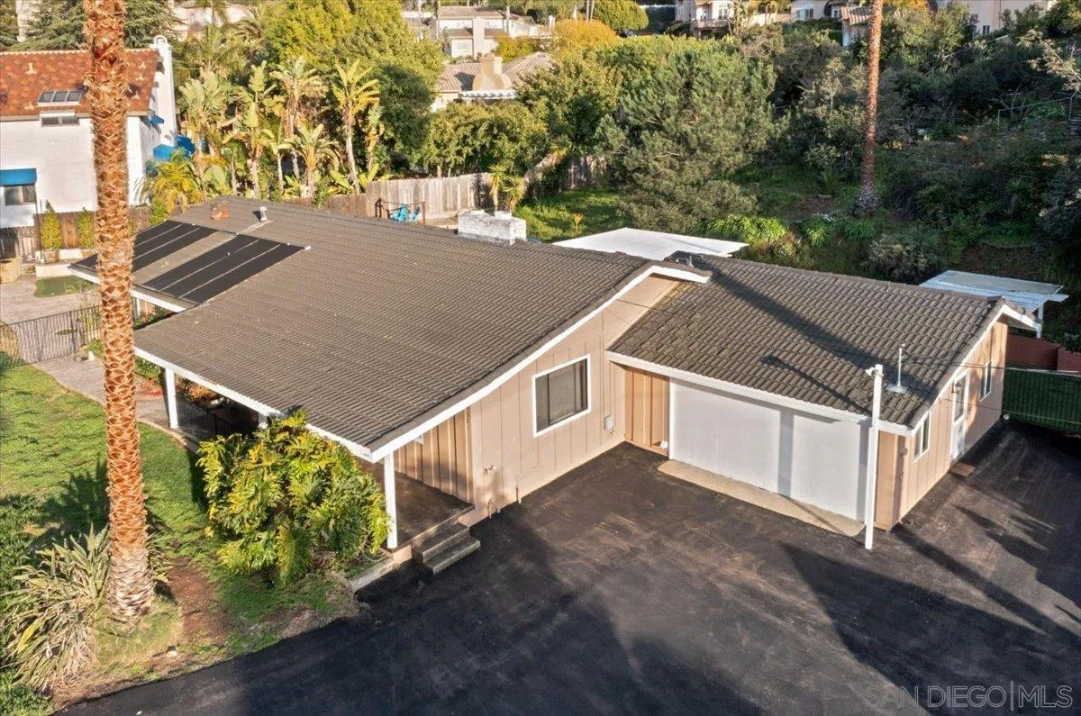 4561 Conrad Drive La Mesa, CA 91941 - Photo 4 of 59 an aerial view of a house with a yard