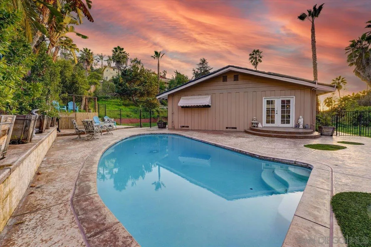 4561 Conrad Drive La Mesa, CA 91941 - Photo 47 of 59 a view of a house with pool and chairs