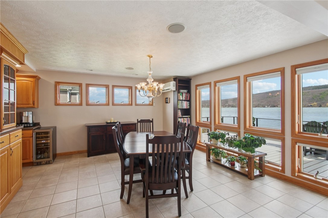 5949 Pickerel Point Canadice, NY 14471 - Photo 5 of 50 Dining with Deck and Lake
