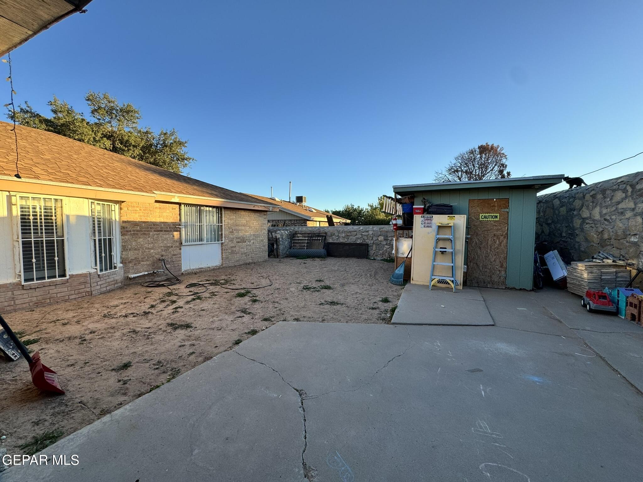 1623 Brian Ray Circle El Paso, TX 79936 - Photo 32 of 37 a view of a car garage