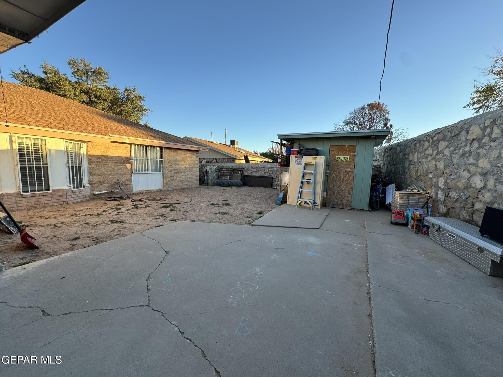1623 Brian Ray Circle El Paso, TX 79936 - Photo 34 of 37 a view of a house with a outdoor space