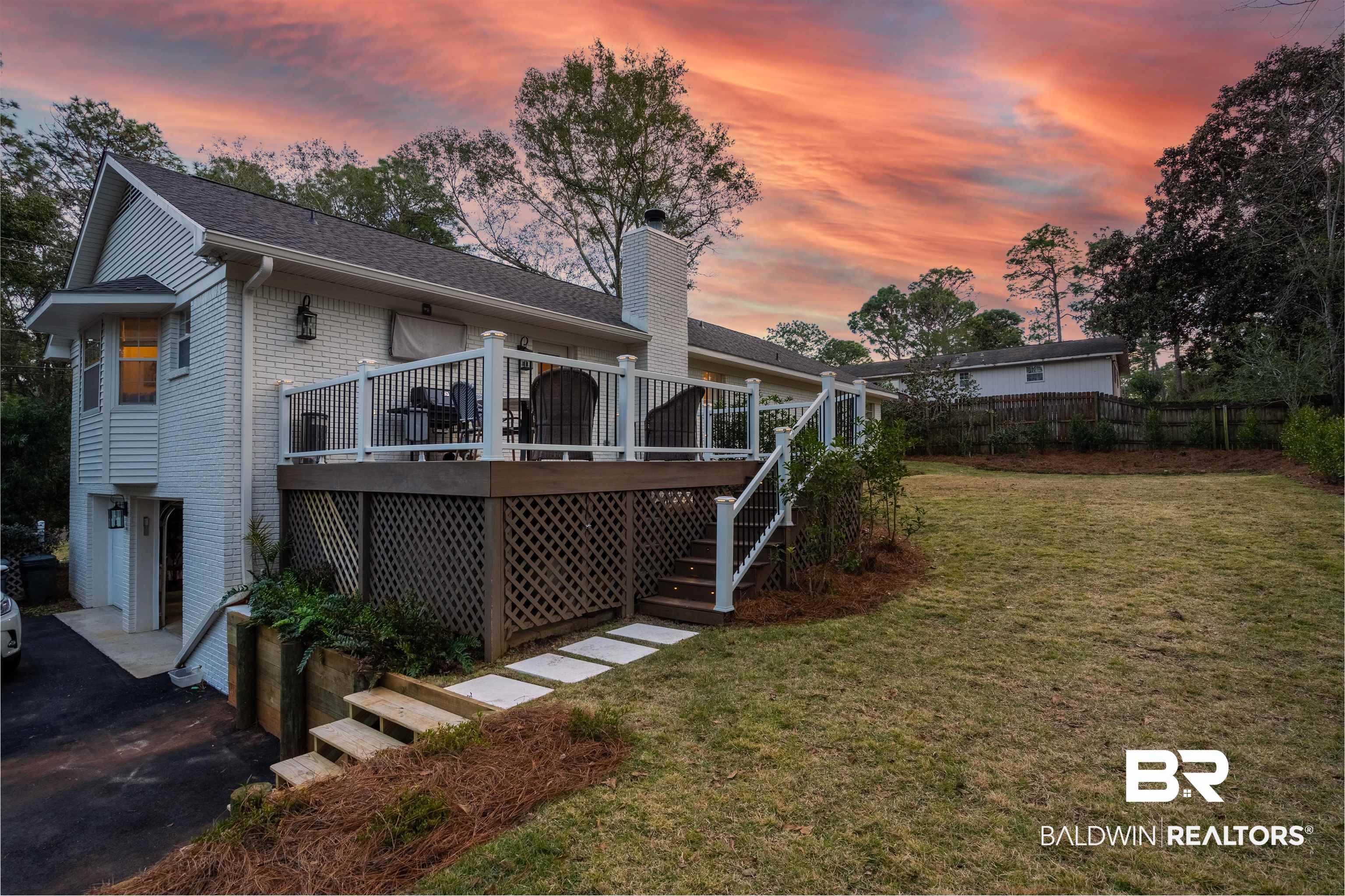 417 Patlynn Drive Fairhope, AL 36532 - Photo 25 of 29 Deck and rear views.