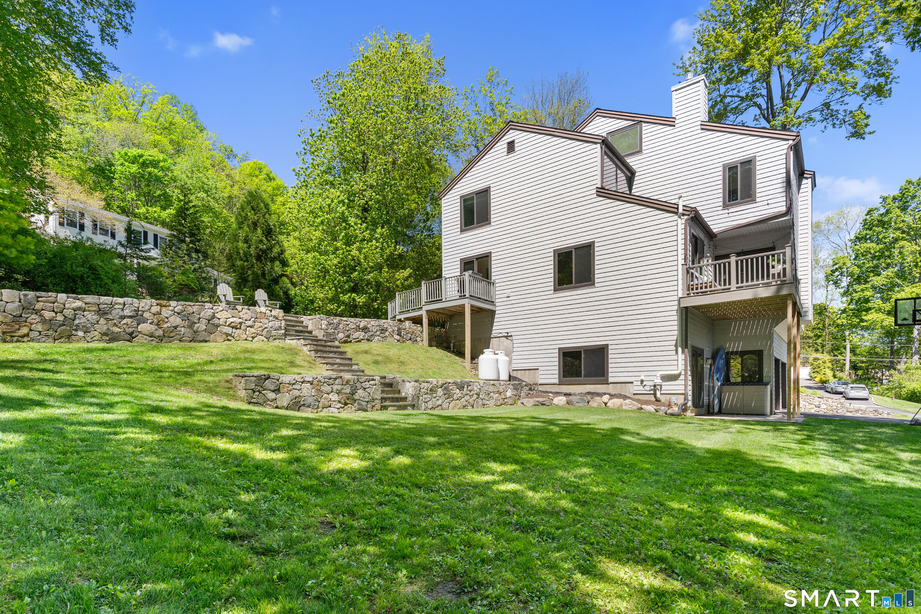 9 1st Lane Ridgefield, CT 06877 - Photo 37 of 40 Terraced stone walls.