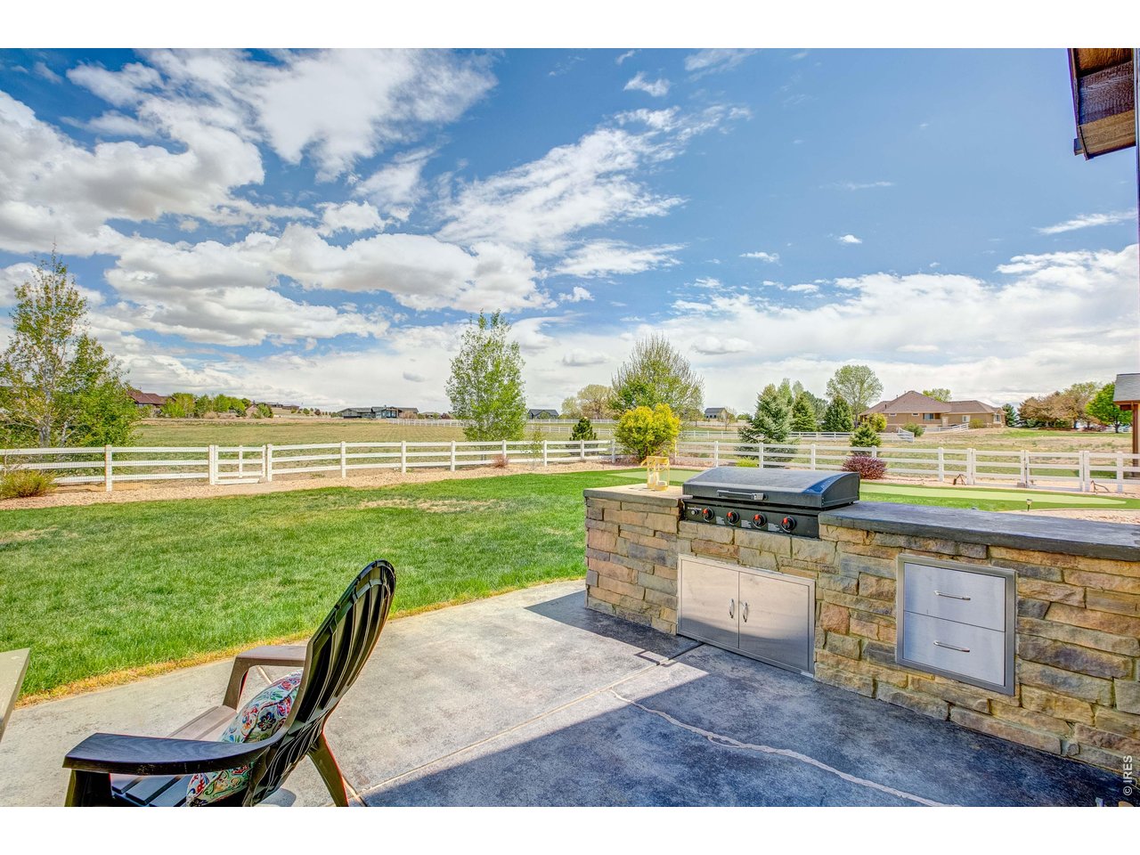 39764 Ridge Park Drive Severance, CO 80610 - Photo 32 of 49 Ready to entertain! Built-in Grill and prep area