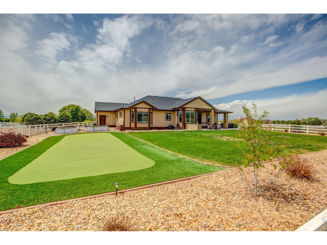 39764 Ridge Park Drive Severance, CO 80610 - Photo 9 of 49 No Water Needed! on this putting green.