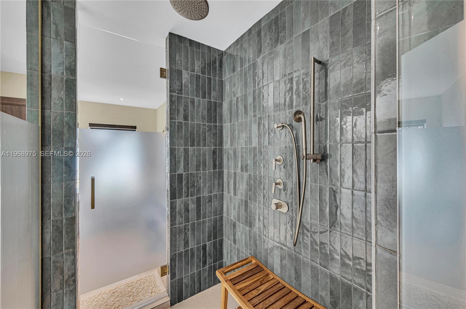 1170 South Biscayne Point Road Miami Beach, FL 33141 - Photo 26 of 48 a bathroom with a shower and a sink