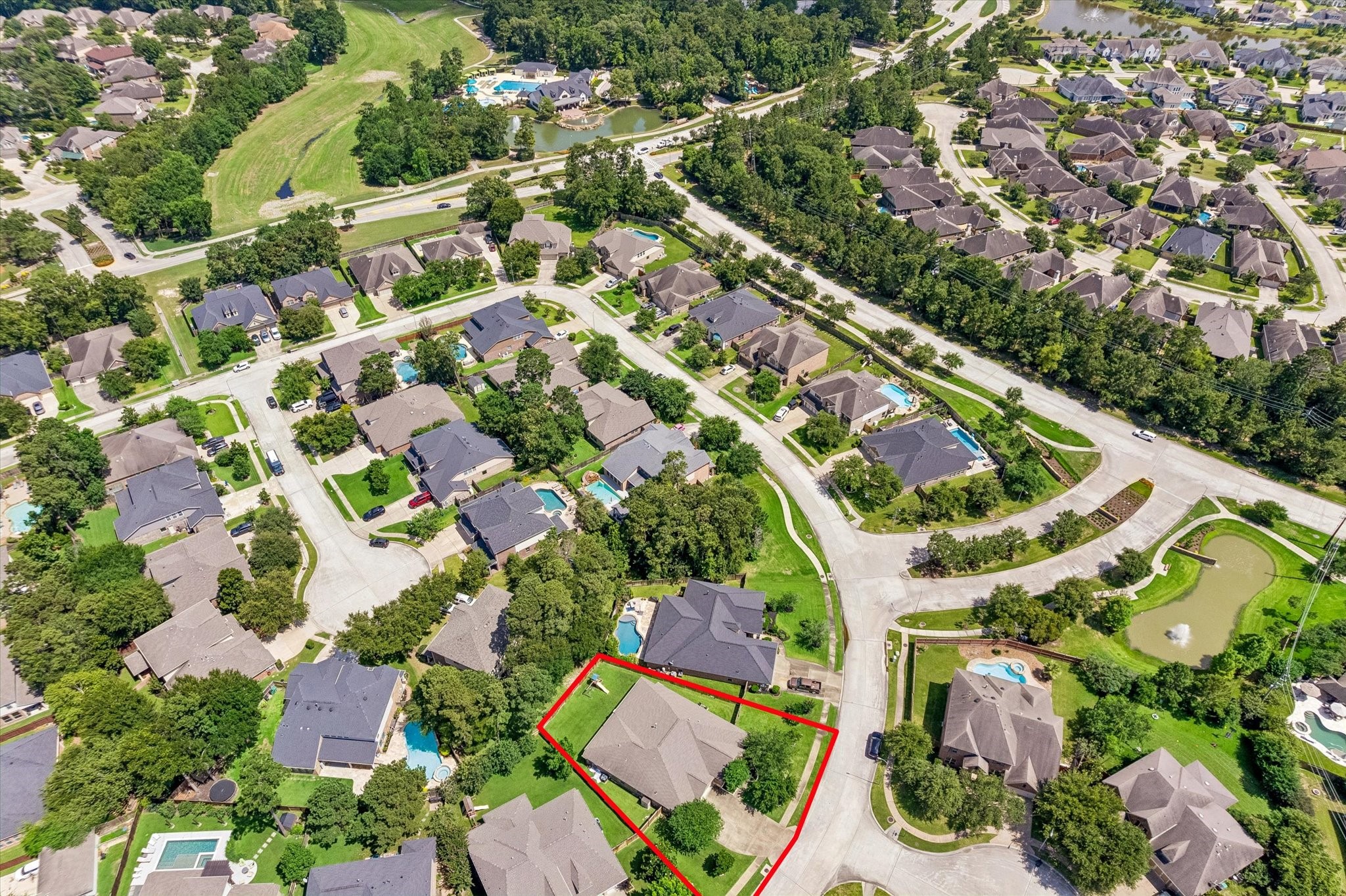 31306 Brighton Brook Lane Spring, TX 77386 - Photo 34 of 34 Exceptional lot location highlighted with generous yard space, attractive curb appeal and close proximity to the community clubhouse.