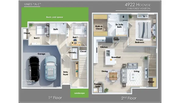 $2,450 | 4922 Hoover Street, Unit C, Houston, TX 77092