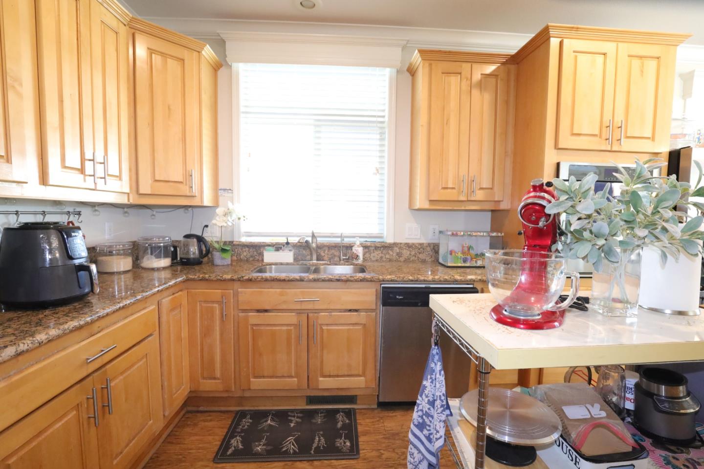 5450 Monterey Road, Unit 182 San Jose, CA 95111 - Photo 15 of 33 a kitchen with sink refrigerator and window