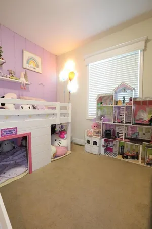 a view of a room with baby toys