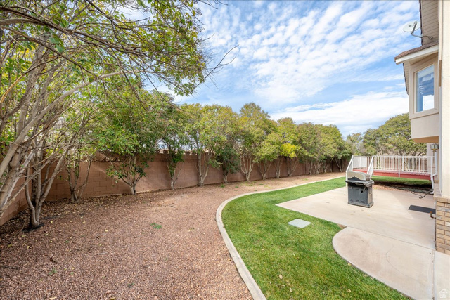 7 Reflection Way St. George, UT 84770 - Photo 49 of 54 Fenced backyard featuring a patio