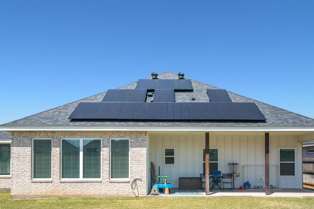 349 Garth Ridge Drive Abilene, TX 79602 - Photo 32 of 33 a aerial view of a house with a swimming pool