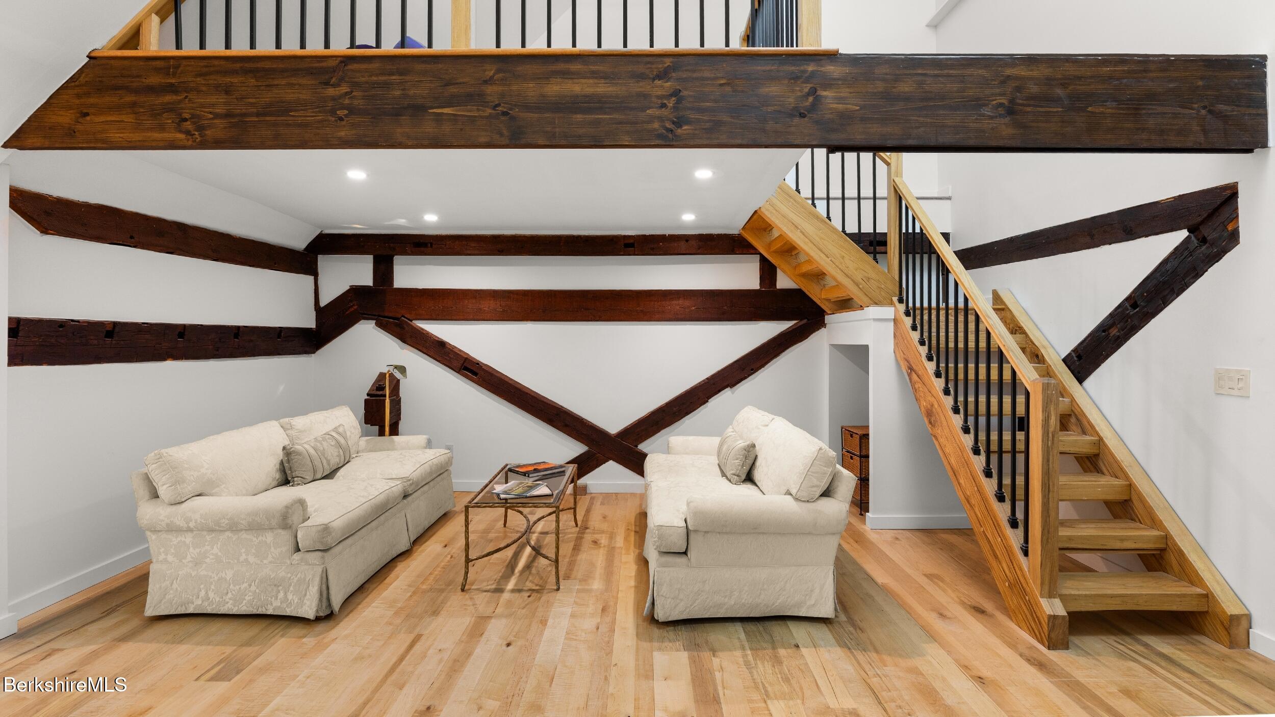 160 High Street Lee, MA 01238 - Photo 50 of 68 a view of entryway and hall with wooden floor