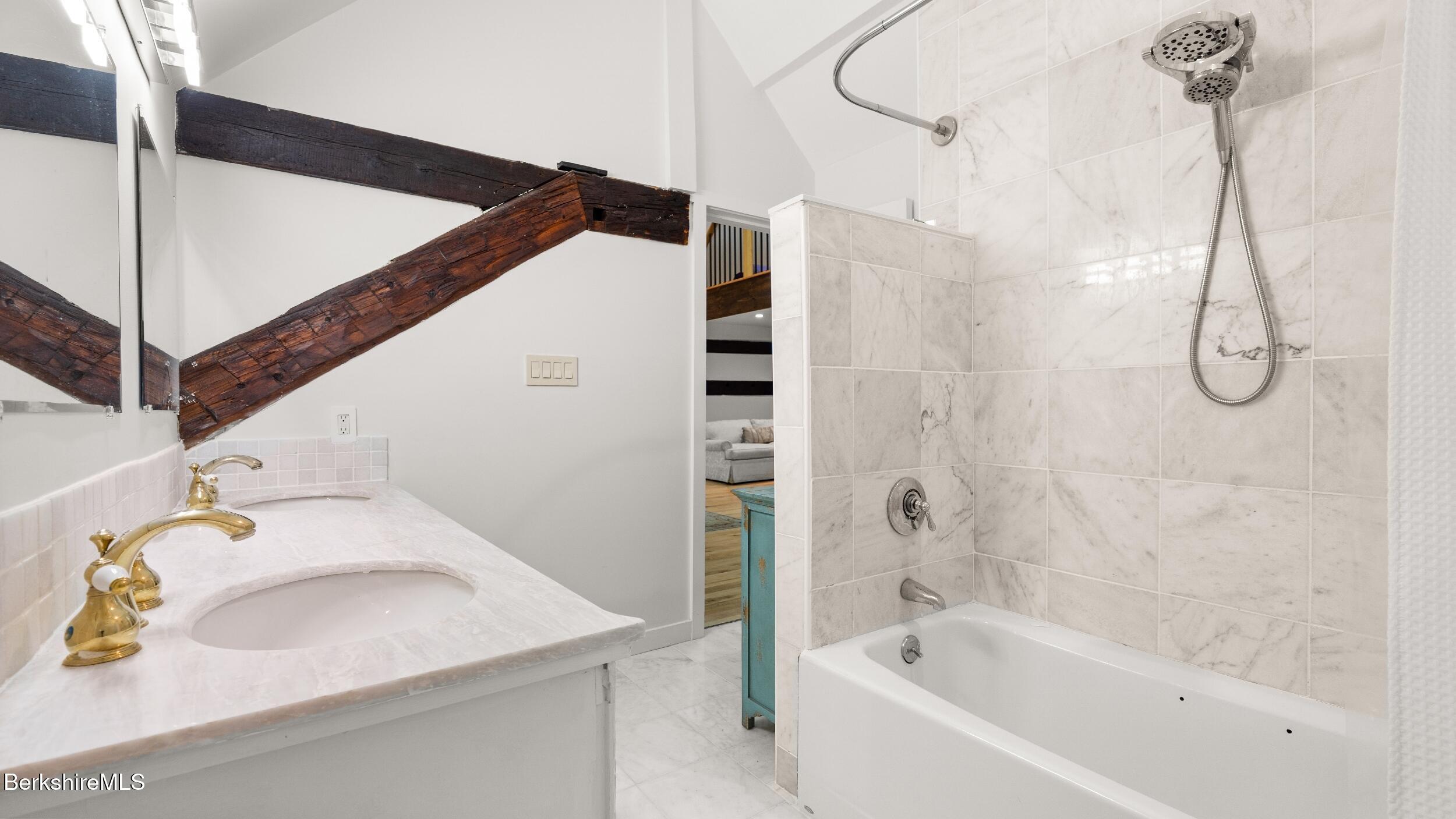 160 High Street Lee, MA 01238 - Photo 59 of 68 a bathroom with a sink and a bathtub