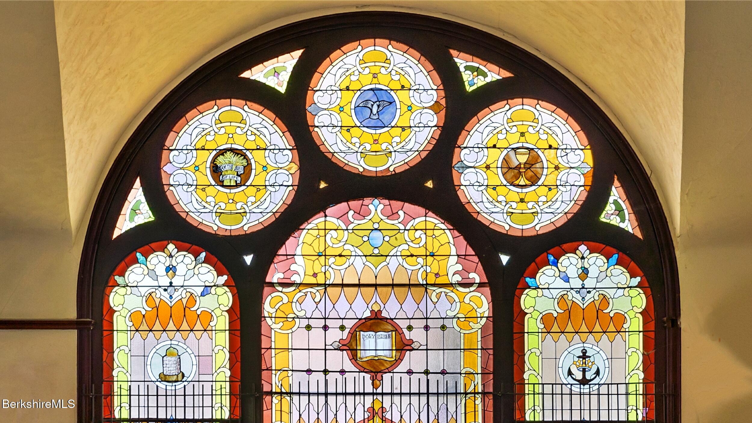 160 High Street Lee, MA 01238 - Photo 63 of 68 60-Sanctuary Stained GlassLR