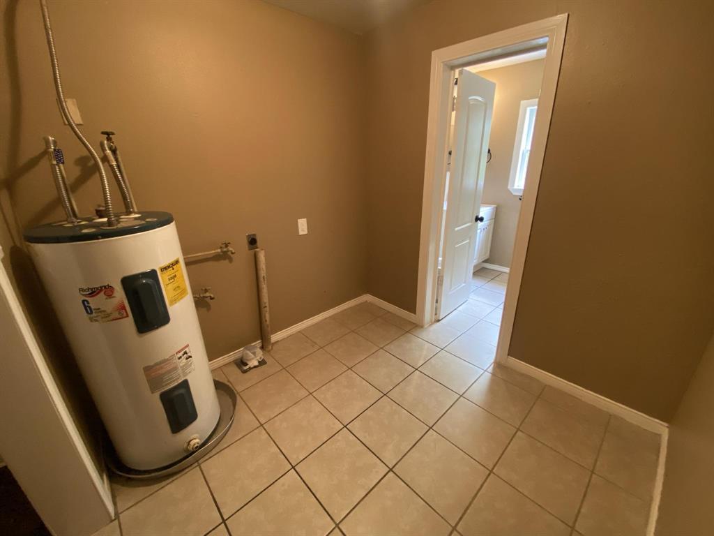 625 York Street, Unit B Athens, TX 75751 - Photo 13 of 15 Utilities with water heater