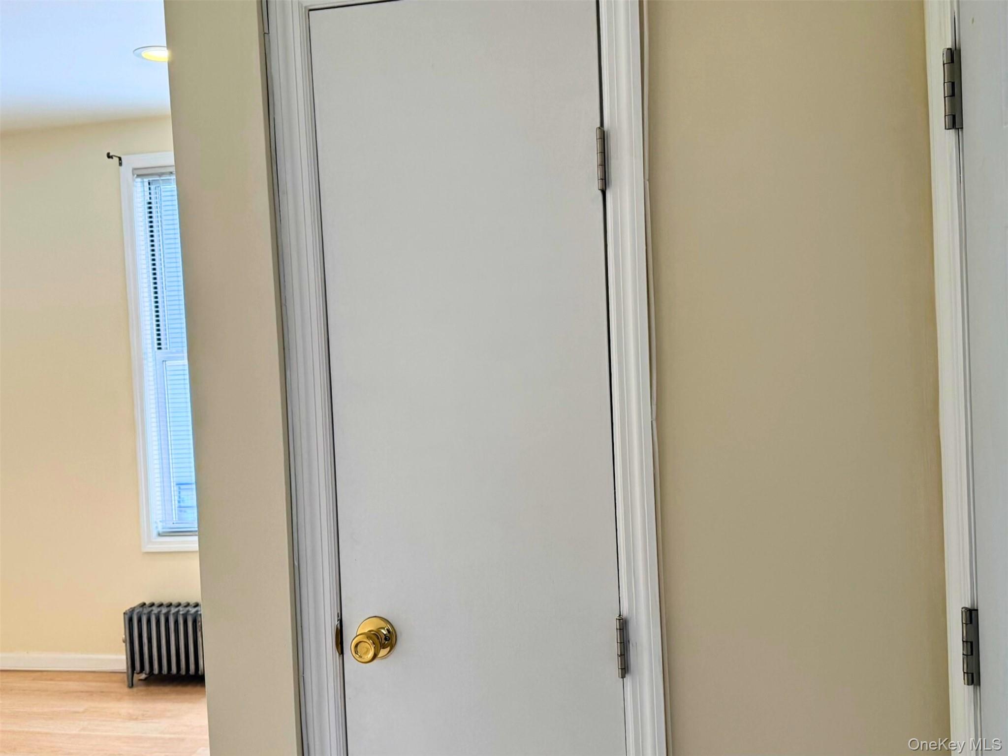 52-05 35th Street, Unit 2 Queens, NY 11101 - Photo 9 of 32 Detailed view of radiator heating unit and wood finished floors