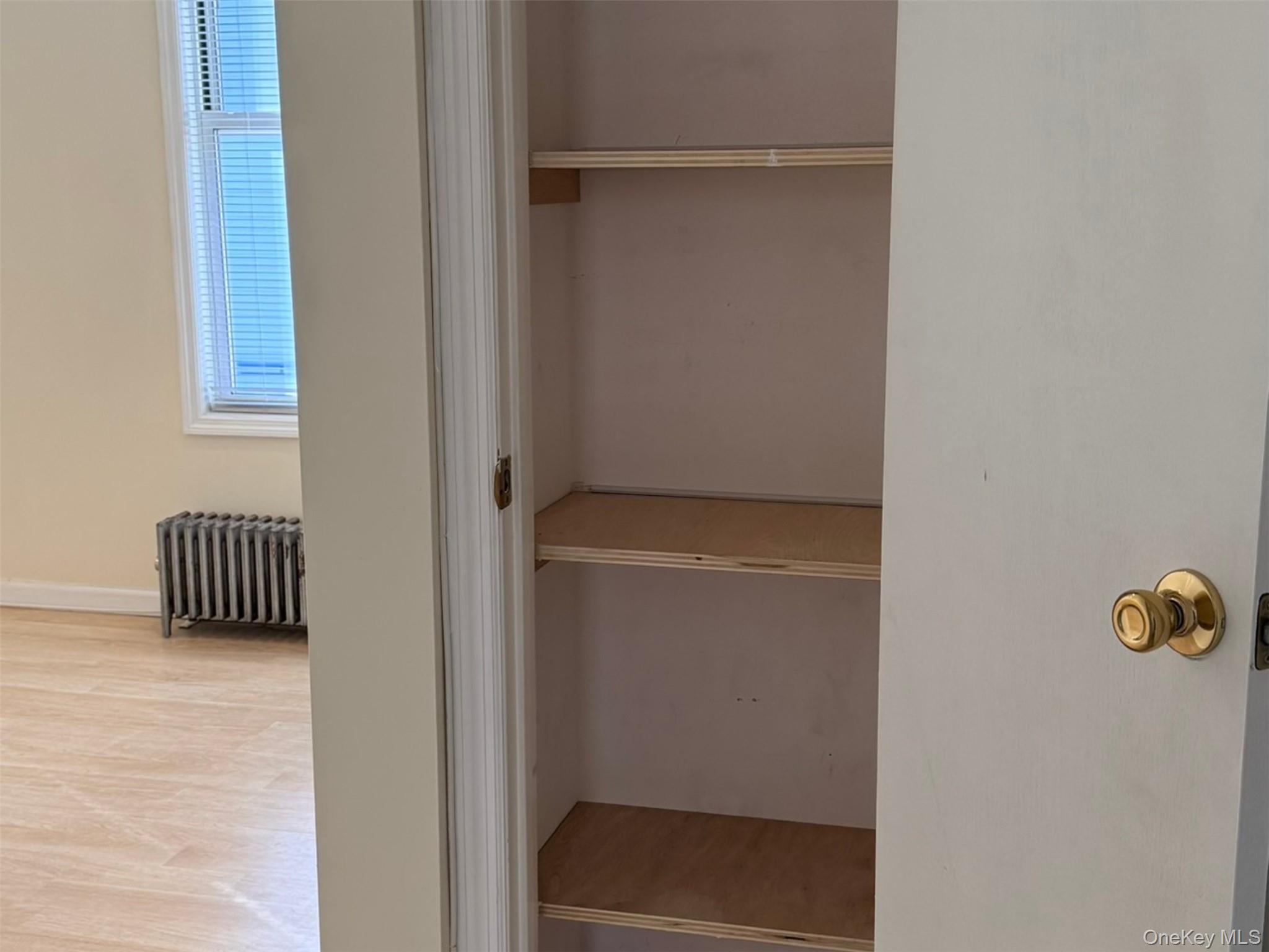 52-05 35th Street, Unit 2 Queens, NY 11101 - Photo 10 of 32 Closet with radiator