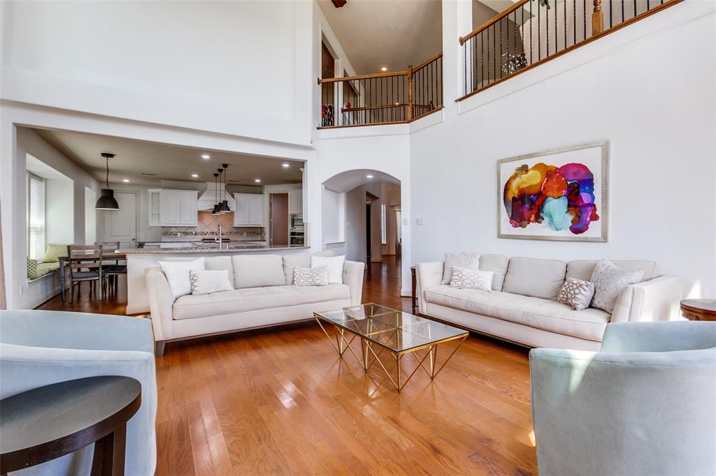 3620 Acropolis Way Plano, TX 75074 - Photo 11 of 25 a living room with furniture and a flat screen tv