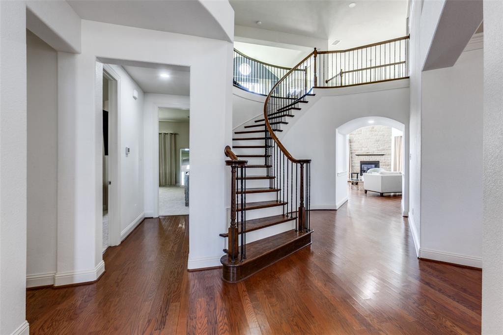 3620 Acropolis Way Plano, TX 75074 - Photo 5 of 25 a view of entryway with wooden floor