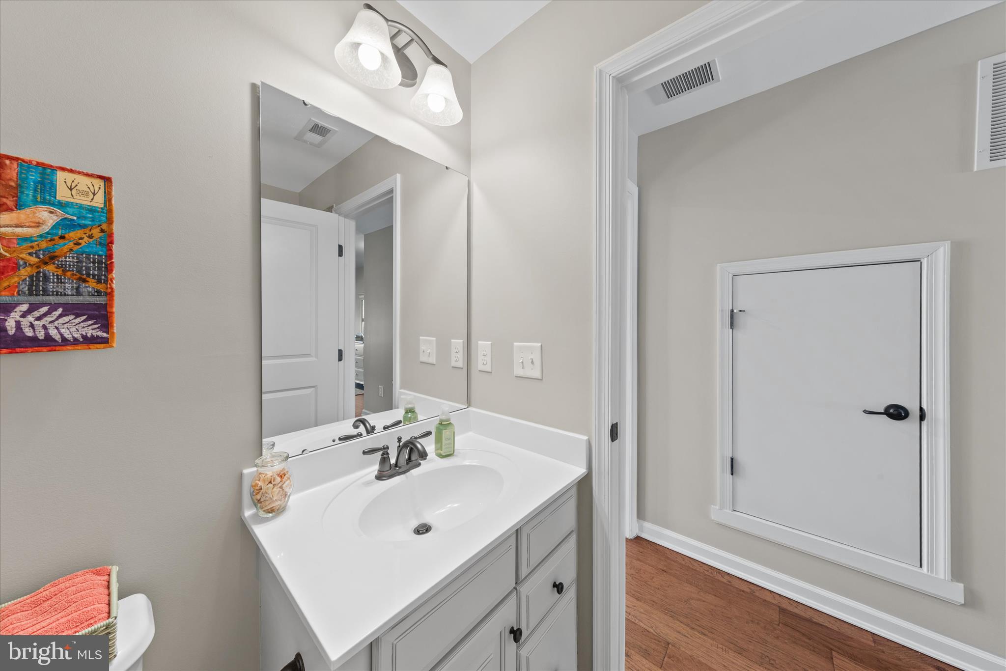 21329 North Acorn Way Lewes, DE 19958 - Photo 44 of 68 a bathroom with a sink a mirror and a shower