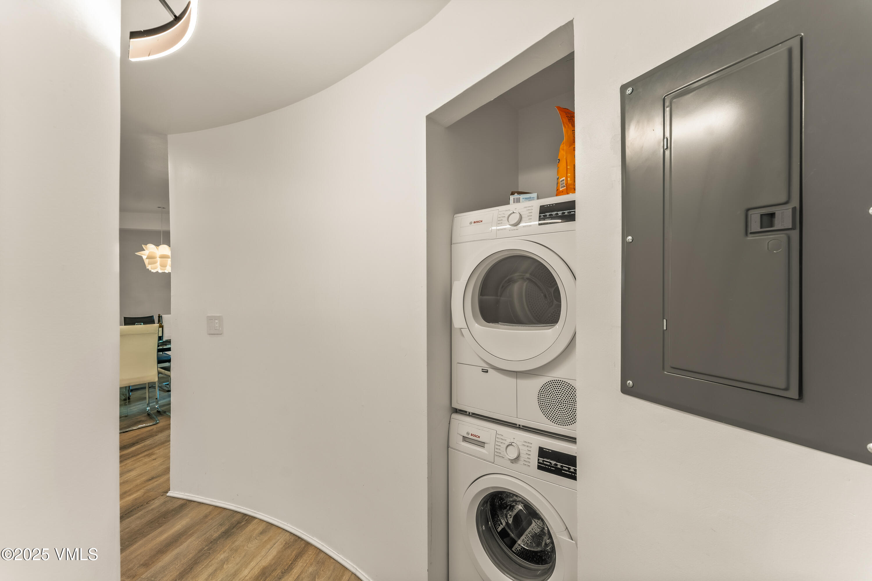 2940 Basingdale Boulevard, Unit 2 Vail, CO 81657 - Photo 13 of 28 a utility room with dryer and washer