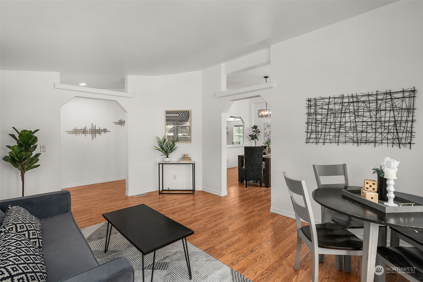 30216 Thomas Road Southeast Kent, WA 98042 - Photo 13 of 37 a living room with furniture and wooden floor