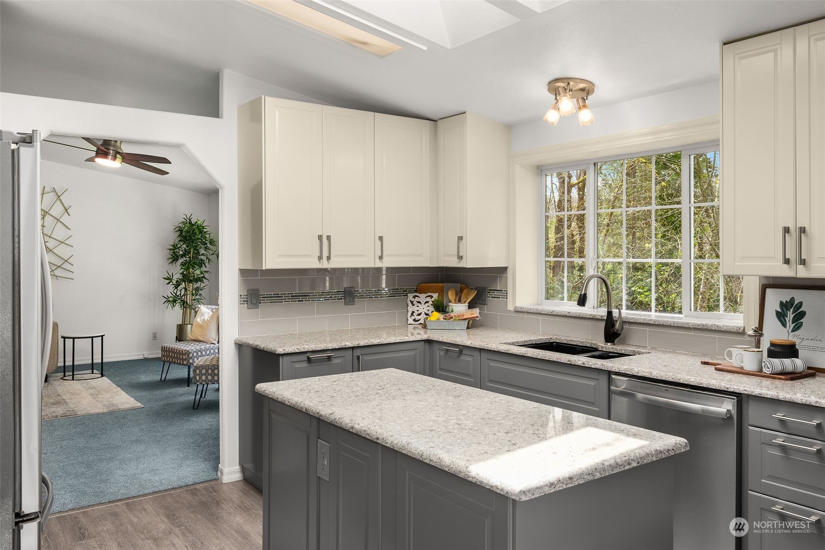 30216 Thomas Road Southeast Kent, WA 98042 - Photo 5 of 37 a kitchen with a sink and large window