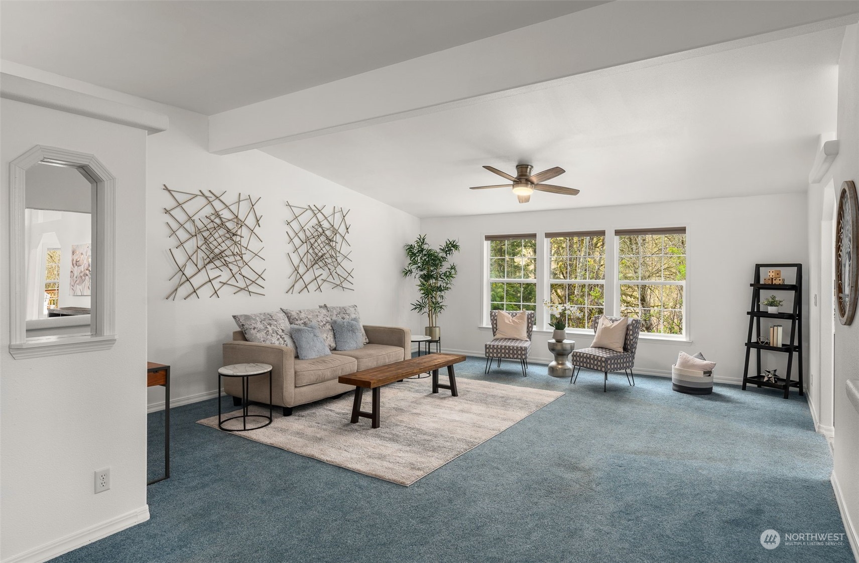 30216 Thomas Road Southeast Kent, WA 98042 - Photo 8 of 37 a living room with furniture and a large window