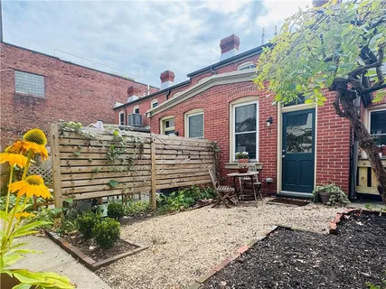 a view of a potted plants next to a building