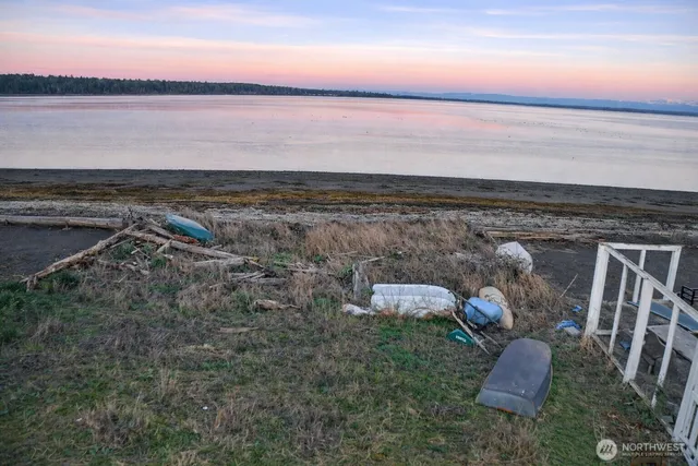 a view of a terrace with furniture