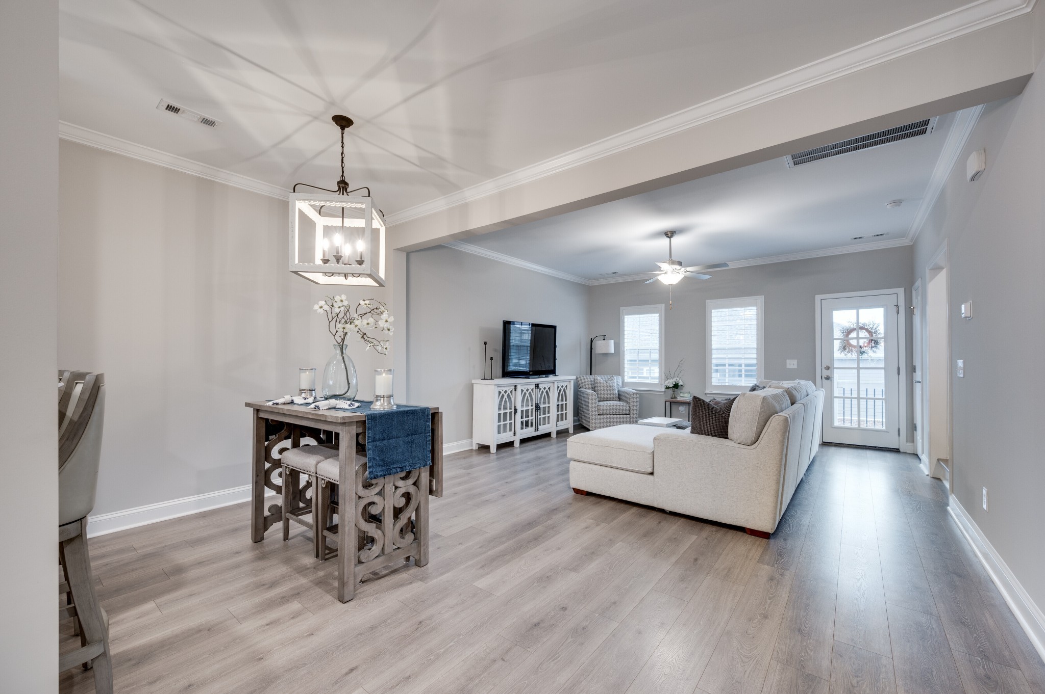 3106 Patcham Drive Nolensville, TN 37135 - Photo 3 of 27 a living room with furniture and a wooden floor