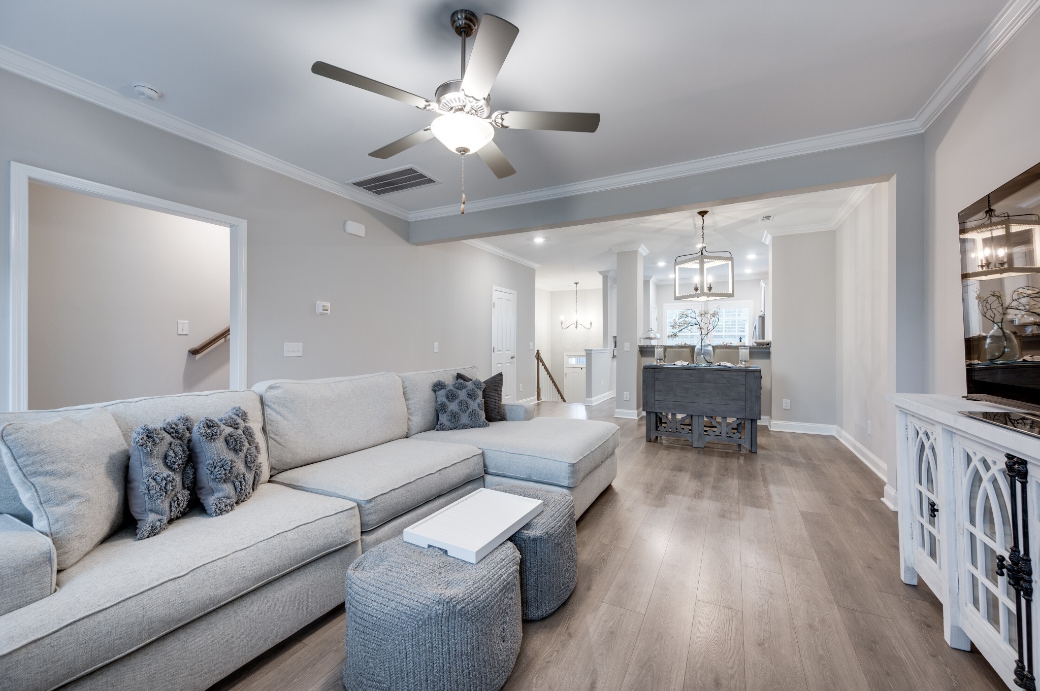 3106 Patcham Drive Nolensville, TN 37135 - Photo 5 of 27 a living room with furniture and a flat screen tv