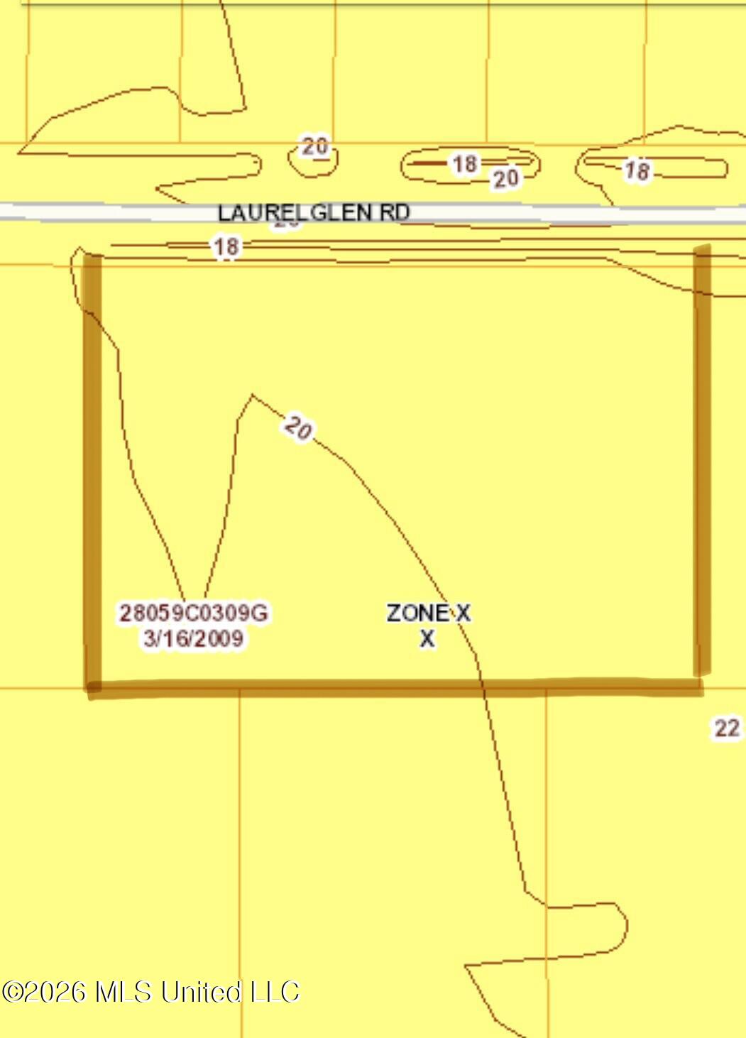 No Laurelglen Road Gautier, MS 39553 - Photo 4 of 10 20’ elevation