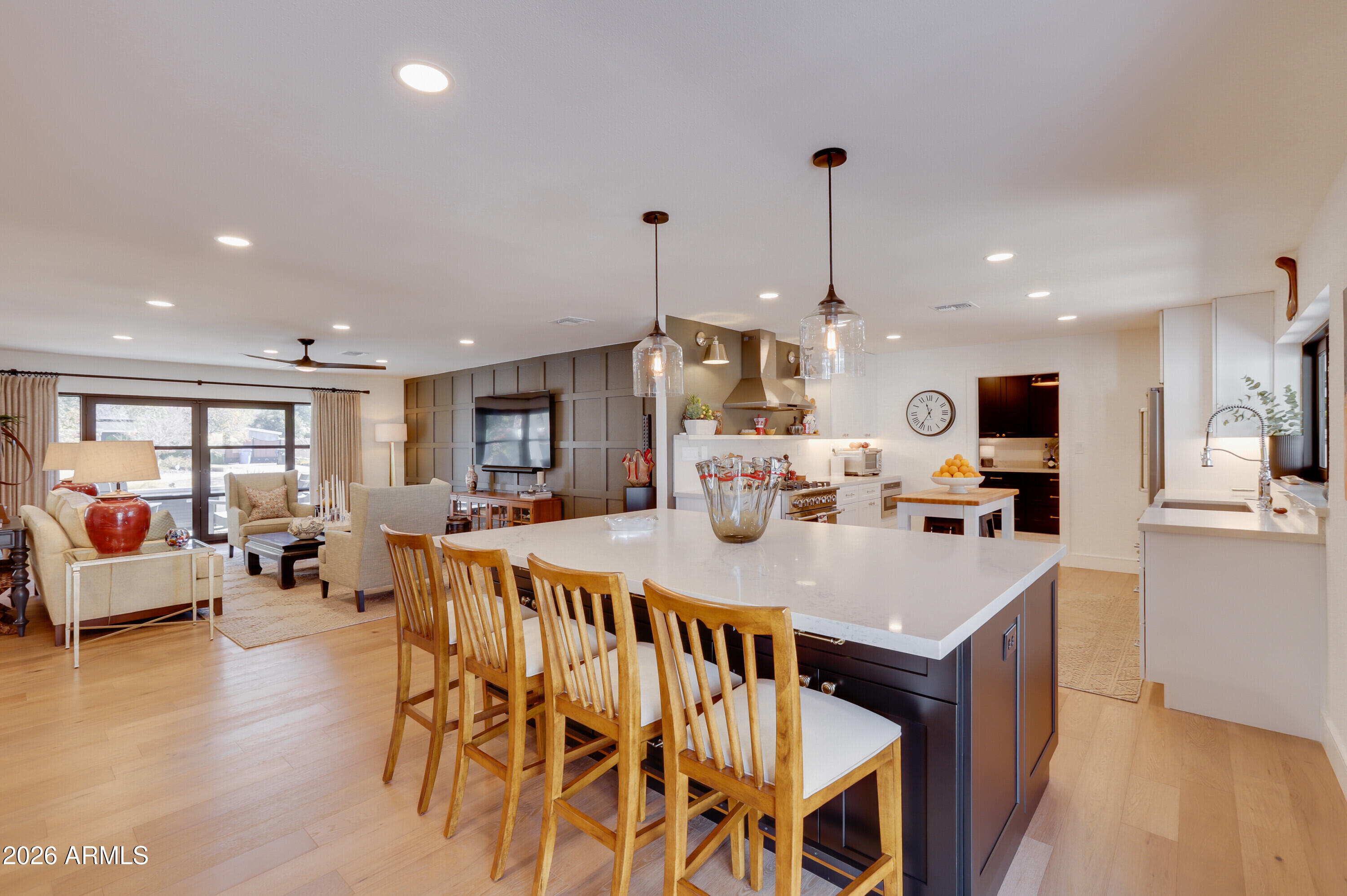 8220 North 1st Avenue Phoenix, AZ 85021 - Photo 27 of 53 a large kitchen with lots of counter space and windows