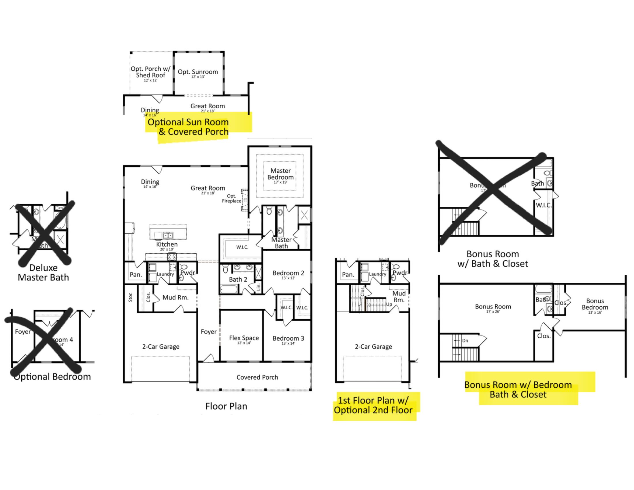 6065 Sourwood Trail Ridgeville, SC 29472 - Photo 3 of 5 Sumter Plan Highlighted