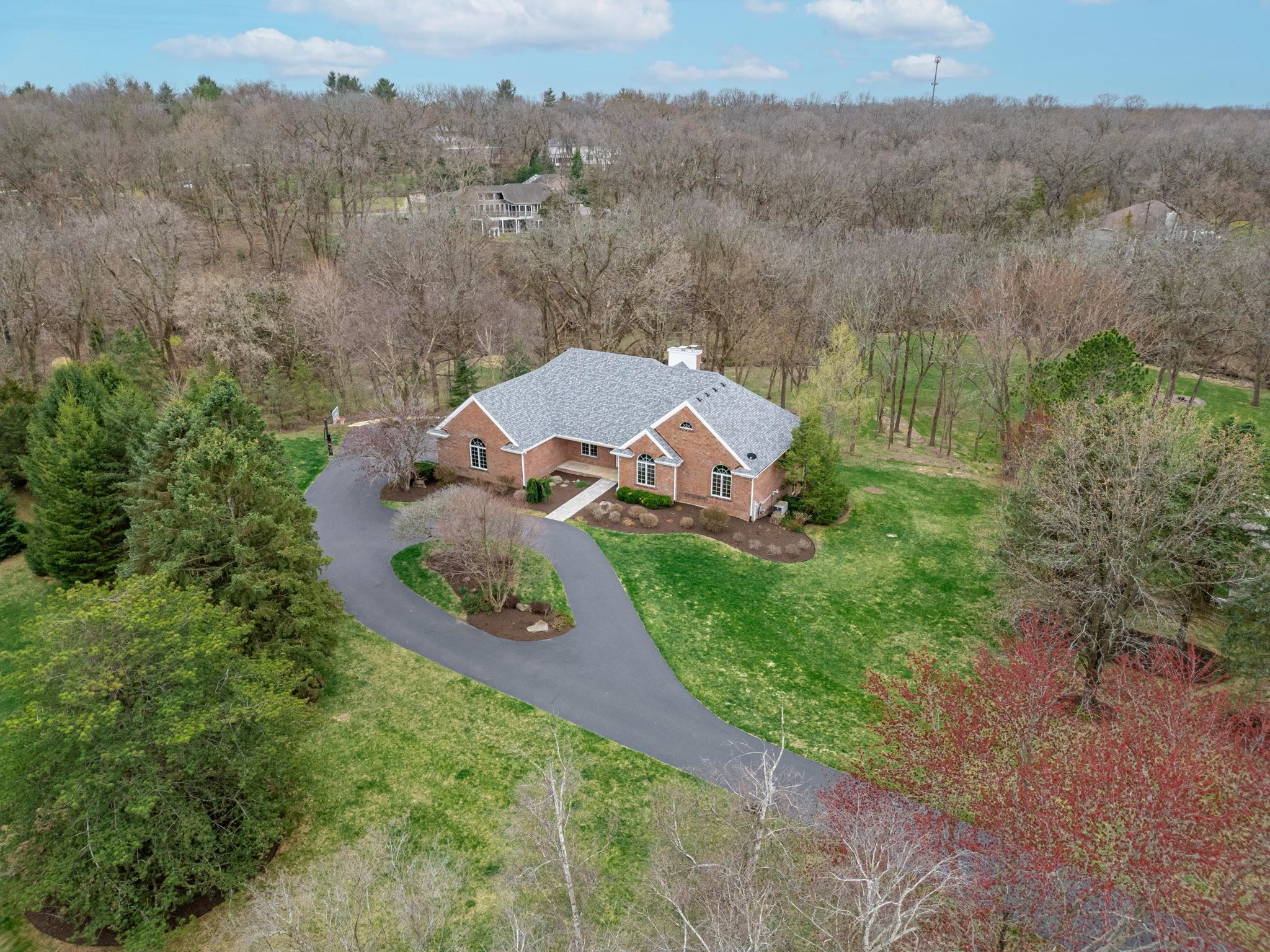 8161 Killarney Aire Road Roscoe, IL 61073 - Photo 1 of 53 an aerial view of a house