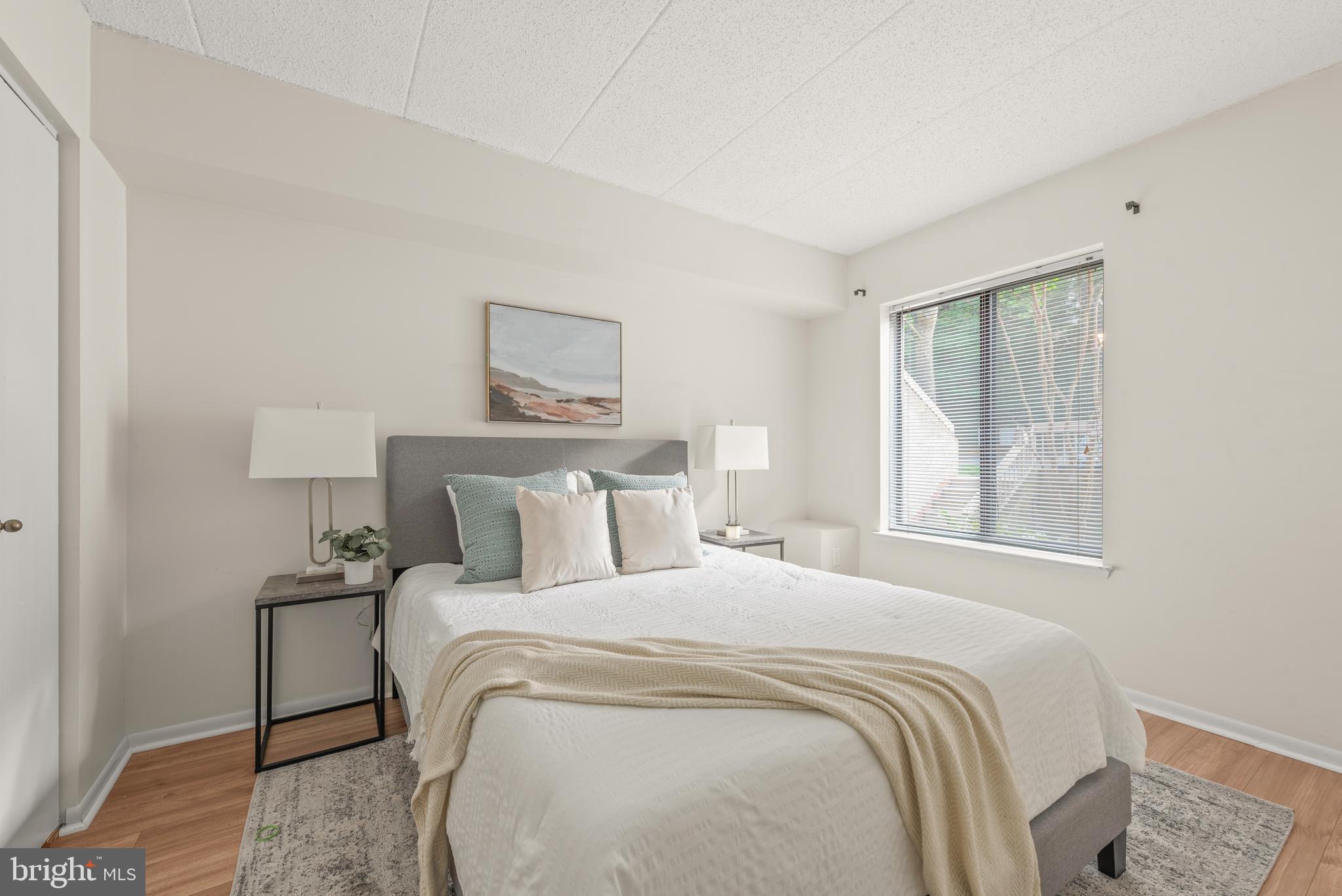 11116 Boathouse Court, Unit 93 Reston, VA 20191 - Photo 6 of 34 a bedroom with a bed and a window