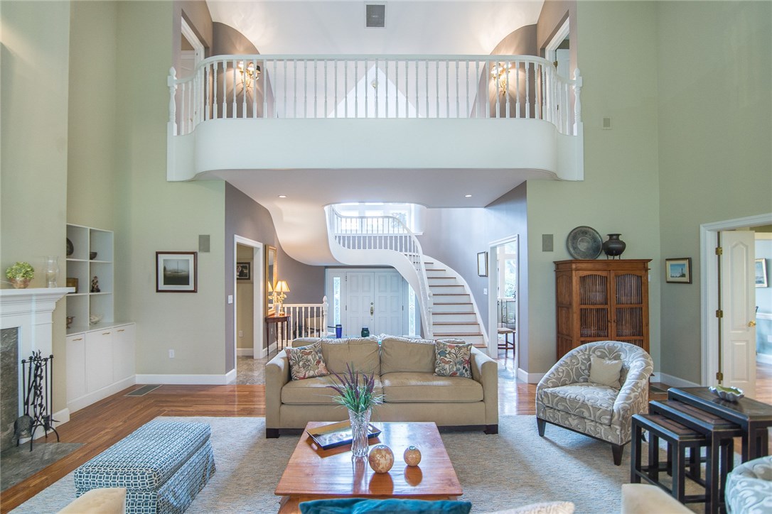 8 Lighthouse Lane Barrington, RI 02806 - Photo 9 of 38 Great room with fireplace