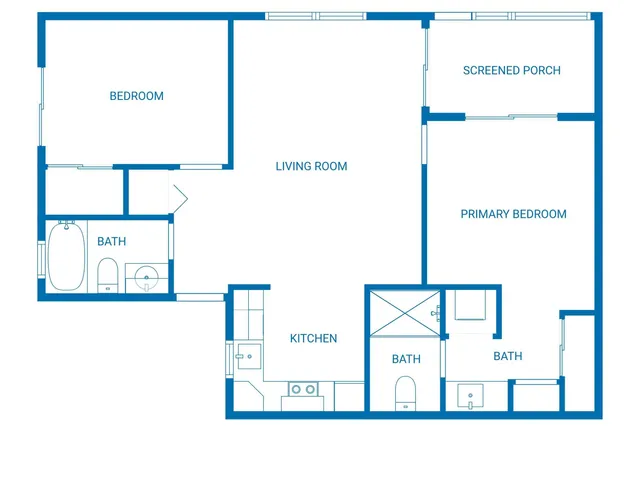 $1,700 | 1625 Southeast Green Acres Circle, Unit 102, Port St. Lucie, FL 34952